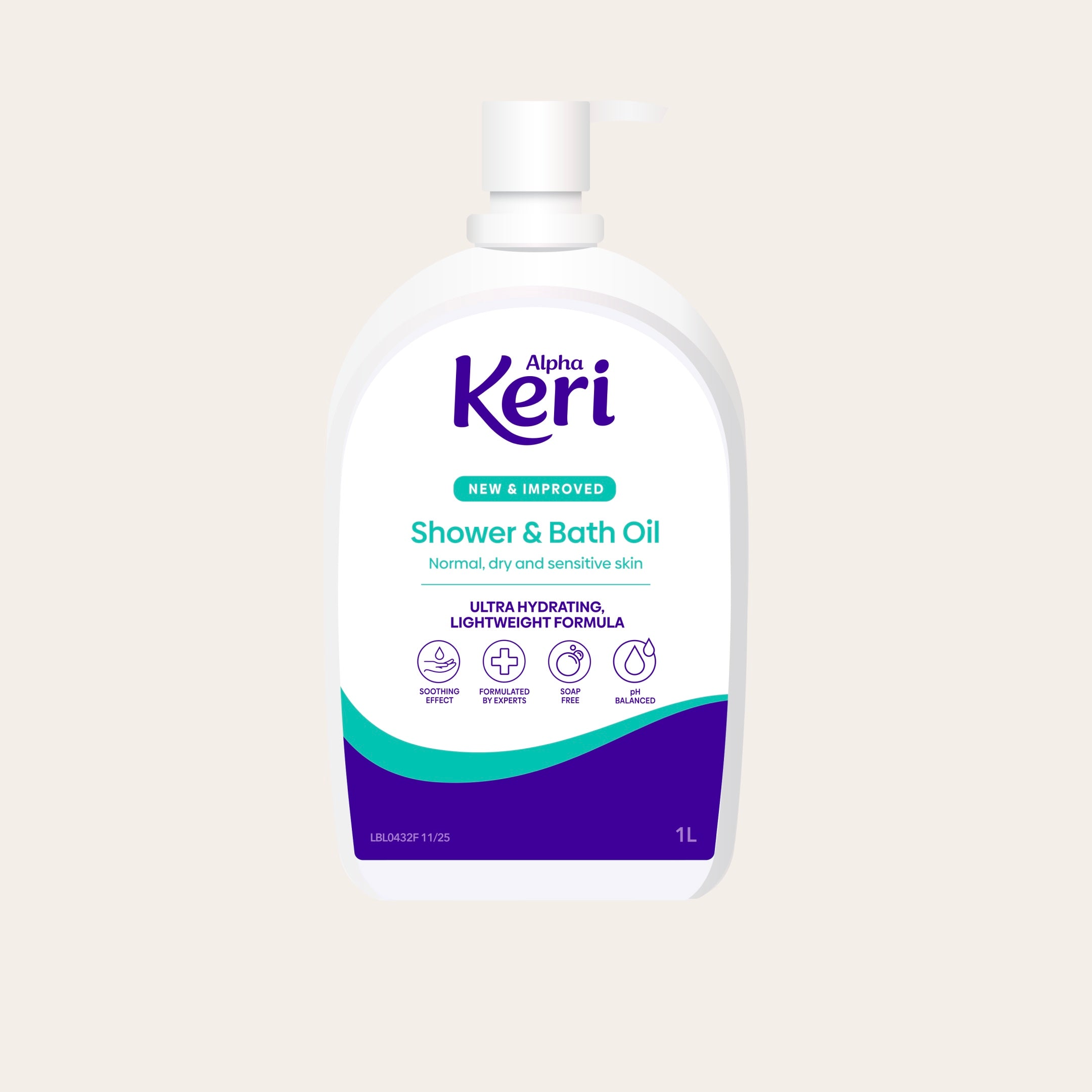 Hydrating Shower & Body Oil 1L